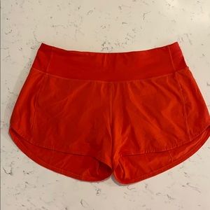 lululemon Speed Up Short Long  4” Updated Fit